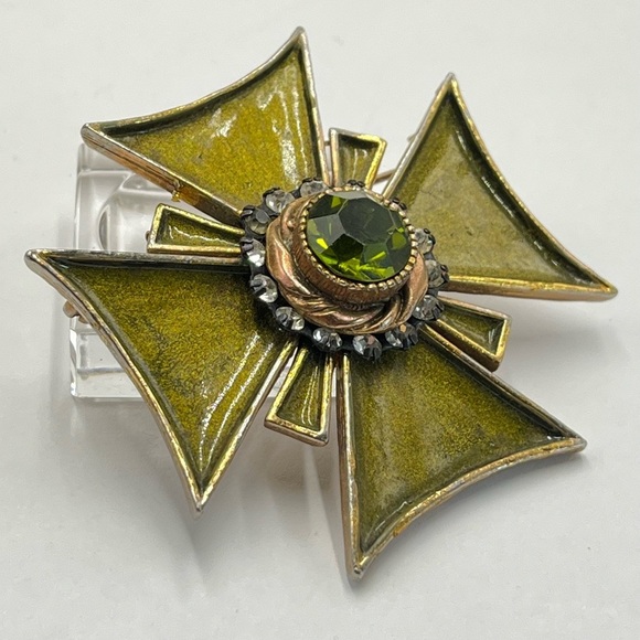 Benedikt N.Y Jewelry - SOLD on different platform. Not available. Maltese cross signed BENEDIKT N.Y